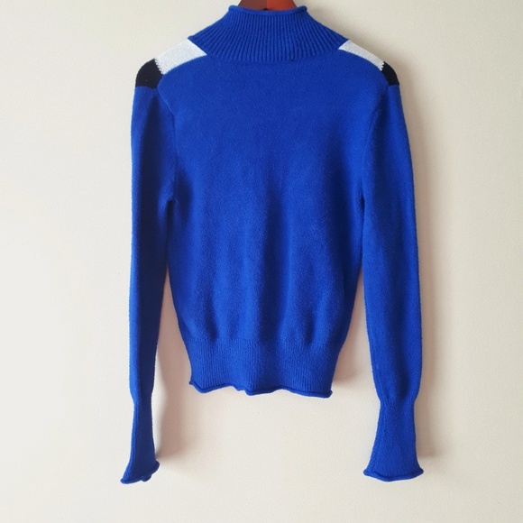 Zara Knit Half Zip Mockneck Sweater - Picture 4 of 4